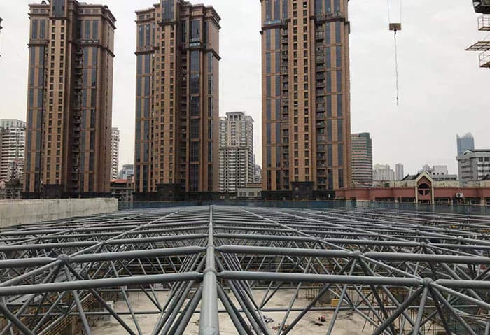 徐汇螺栓球网架结构